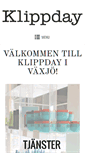 Mobile Screenshot of klippday.se